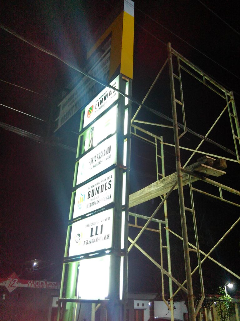 Jasa Neon Box di Bandung - PT Shanam Persada Indonesia