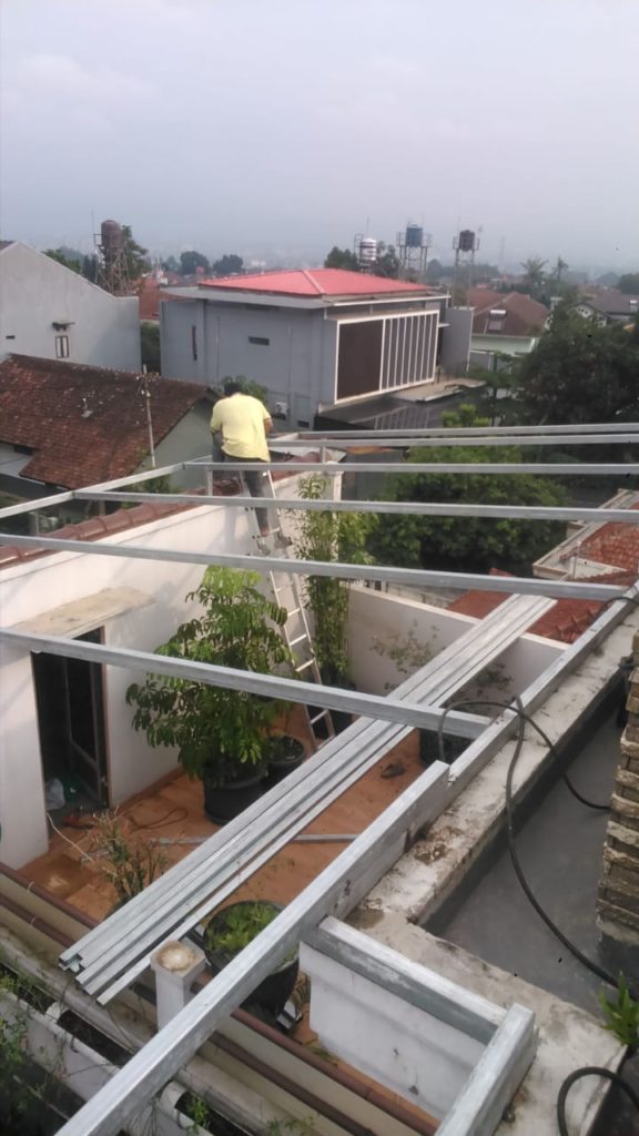 Jasa Kanopi  Solarflat  Termurah Bandung  PT Shanam Persada 