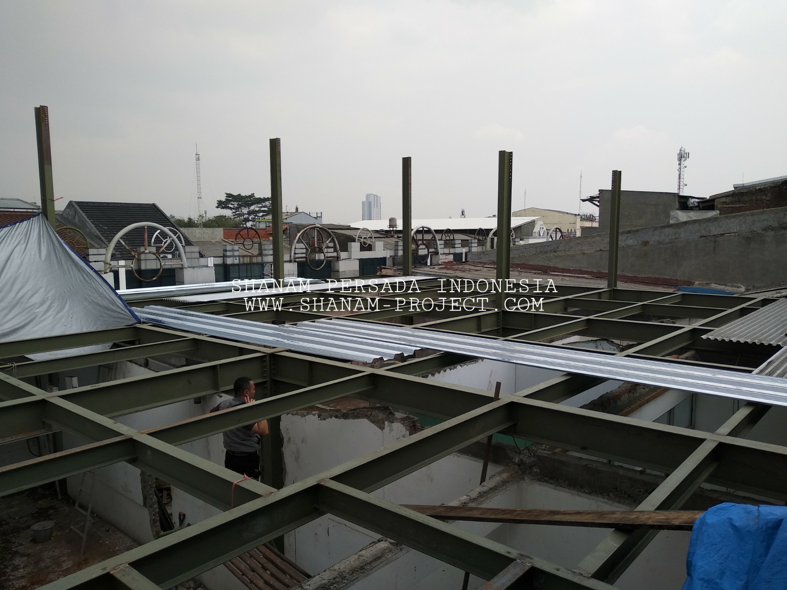 Harga Jasa Kontruksi Baja H Beam & IWF Tahun 2022 | PT Shanam Persada ...